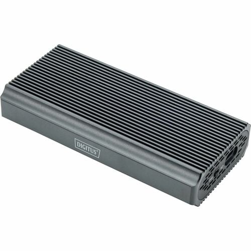 Digitus DA-71158 Laufwerksgehäuse M.2, PCI Express NVMe - USB4 Host Interface Extern - Grau - 1 x SSD unterstützt - 8 TB T