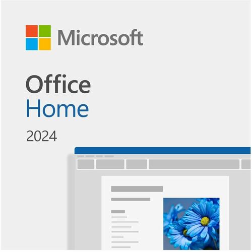 Microsoft Office Home 2024. Type: Office suite, License type: Full, License quantity: 1 license(s). Distribution type: Dow