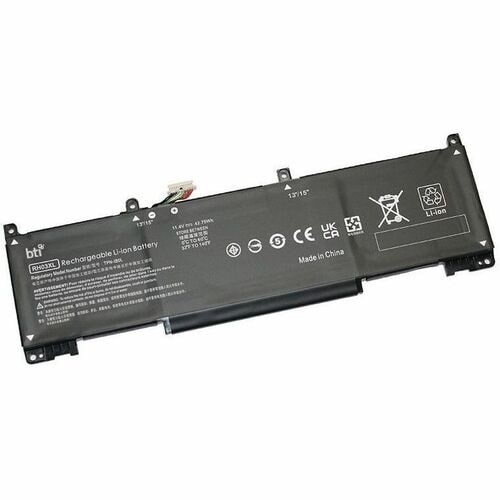 BTI M75599-005-BTI 3-CELL 11.4V LI-ION BATTERY M75599-005, RH03XL, RH03042XL-PL, TPN-IB0L, M75017-AC1, HSTNN-OB2X - Compat