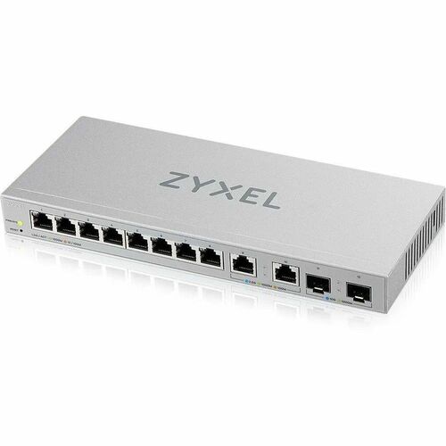 ZYXEL XGS1210-12 12 Ports Manageable Ethernet Switch - Gigabit Ethernet, 2.5 Gigabit Ethernet, 10 Gigabit Ethernet - 10/10