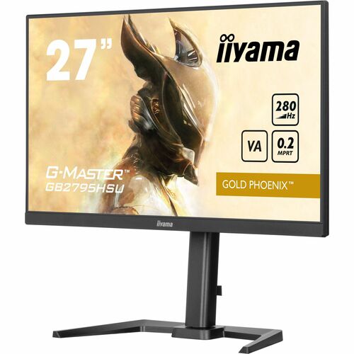 Moniteur de jeu LCD iiyama Gold Phoenix G-MASTER GB2795HSU-B1 27" Class Full HD - 16:9 - Noir mat - 68,6 cm (27") Viewable