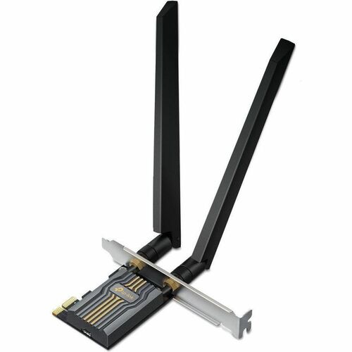 Adaptateur Combo Wifi/Bluetooth TP-Link Archer TBE400E - Bluetooth 5.4 - Triples Bandes pour Ordinateur - PCI Express - 6,