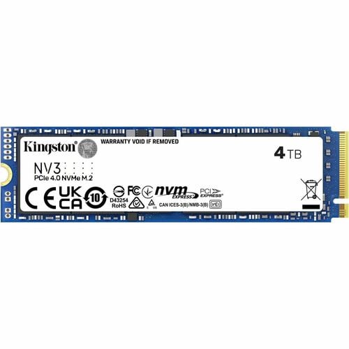 Kingston Solid State-Laufwerk - M.2 2280 Intern - 4 TB - PCI Express NVMe (PCI Express NVMe 4.0 x4) - Desktop-PC, Notebook