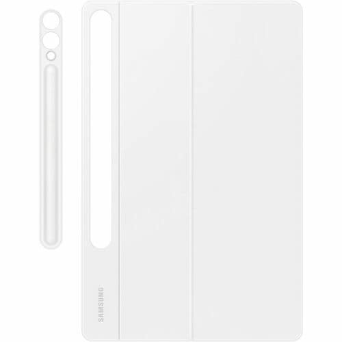 Samsung Keyboard/Cover Case (Book Fold) Samsung Galaxy Tab S9+, Galaxy Tab S9 FE+, Galaxy Tab S10+ Tablet - White - 286 mm