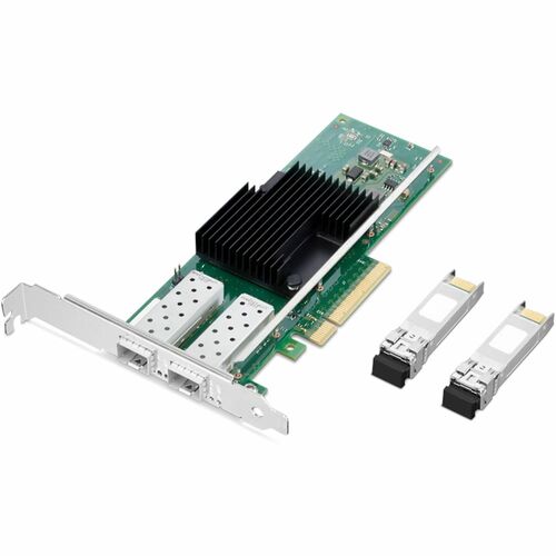 Lenovo 10Gigabit Ethernet Adapter for Workstation - 10GBase-SR, 10GBase-LR - SFP+ - Plug-in Card - PCI Express 3.0 x8 - Op