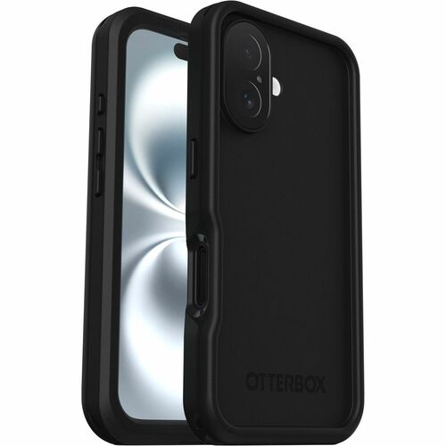 LifeProof FRĒ Hülle für Apple iPhone 16 Smartphone - Schwarz - Wasserdicht, Sturzsicher - Polycarbonat, Thermoplastisches 