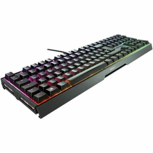 CHERRY XTRFY G80-3890 Teclado Gaming - Cabo Conectividade - USB Interface - LED RGB - Preto - Alumínio
