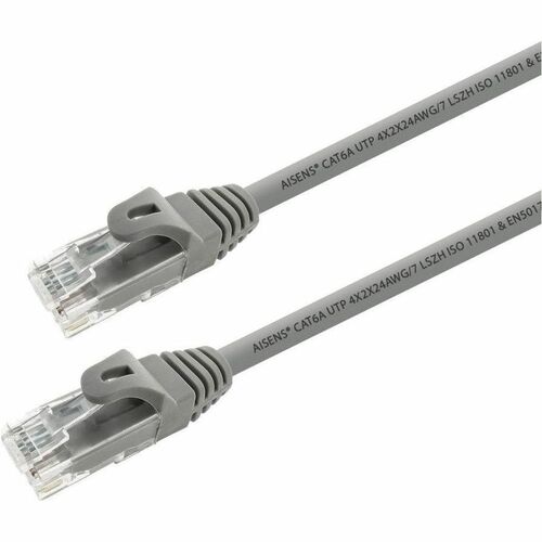 CABLE RED HEADLINE RJ45 LSZH CAT.6A 500MHZ UTP AWG24 GREY 1.0