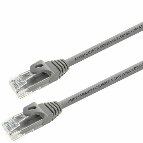 CABLE RED HEADLINE RJ45 LSZH CAT.6A 500MHZ UTP AWG24 GREY 2.0