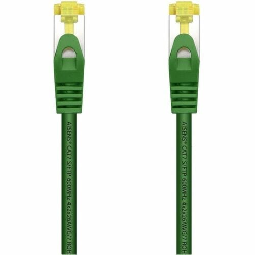 CABLE RED HEADLINE RJ45 LSZH CAT.7 600MHZ S/FTP AWG26 GREEN 1