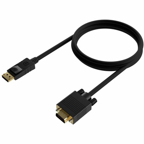 CABLE CONVERTER DP A VGA DISPLAYPORT/M-VGA/M BLACK 1.0M