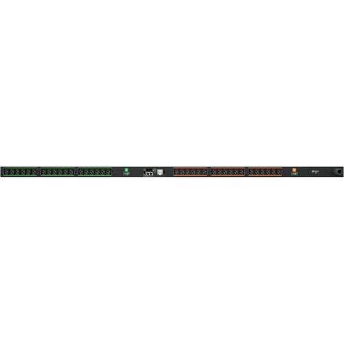Vertiv Geist Monitored VP4G30AK PDU - Monitored - 1P+N+E (IP44) - 36 x Combination C13/C19 - 230 V AC - Network (RJ-45) - 