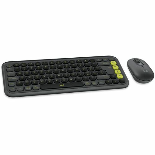 Clavier et souris Logitech POP Icon Combo - QWERTY - Italien - USB Sans fil Bluetooth Clavier - Couleur du clavier/pavé ta