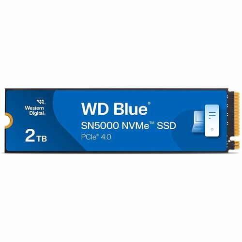 WD Blue SN5000 WDS200T4B0E-00CNZ0 2 TB Solid State Drive - M.2 2280 Internal - PCI Express NVMe (PCI Express NVMe 4.0 x4) 