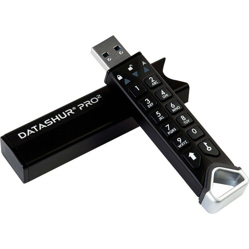 Lecteur flash iStorage datAshur PRO² - 128 Go - USB 3.2 (Gen 1) Type A - Noir - 256-bit AES - 168 Mo/s Read Speed - 116 Mo