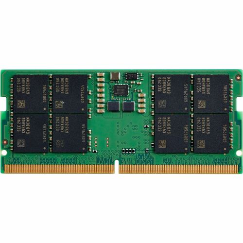 HP 16GB DDR5 5600 SODIMM Memory. Component for: Laptop, Internal memory: 16 GB, Memory layout (modules x size): 1 x 16 GB,