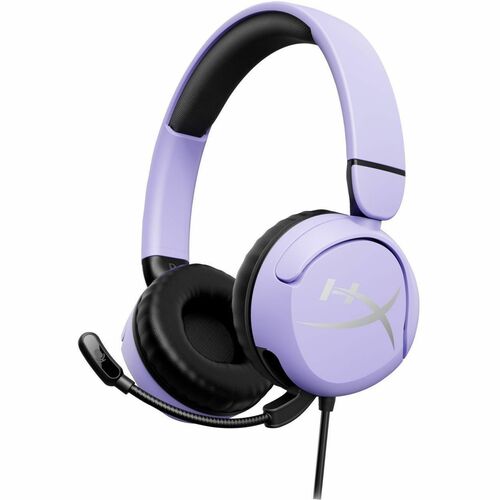 HyperX Cloud Mini Wired/Wireless Over-the-head, On-ear Stereo Gaming Headset - Lavender - Binaural - Supra-aural - 2000 cm