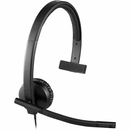 Logitech Kabel Mono Headset - Schwarz - Microsoft-Teams-Zertifizierung - Monaural - Host-Schnittstelle: USB-Typ C