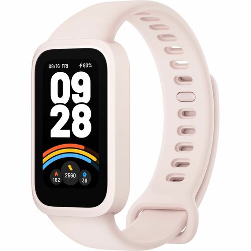 Xiaomi Smart Band 9 Active Smart Band - Pink Case Color - Pink Band Color - Thermoplastic Polyurethane (TPU) Band Material