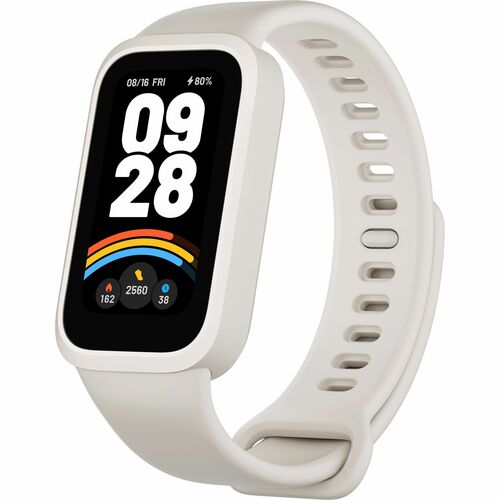 Xiaomi Smart Band 9 Active Smart Band - Beige Body Color - Beige Band Color - Thermoplastic Polyurethane (TPU) Band Materi