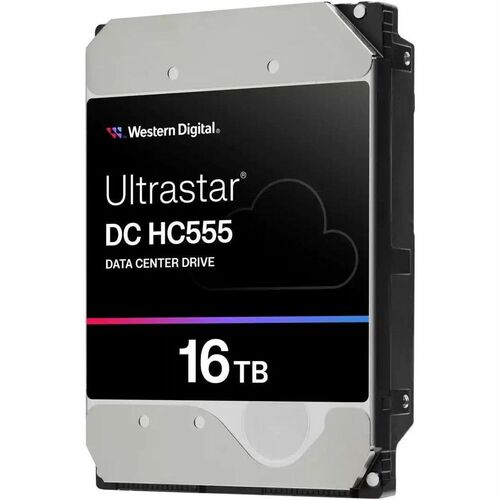 Western Digital Ultrastar DC HC555 WUH722016CLE6L1 16 TB Hard Drive - 3.5" Internal - SATA (SATA/600) - Energy-assisted Pe