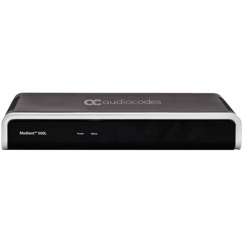 AudioCodes Mediant 500L VoIP Gateway - TAA Compliant - 8 x RJ-45 - 4 x FXS - 4 x FXO - Fast Ethernet, Gigabit Ethernet, Et