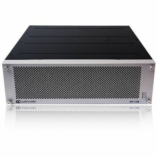 AudioCodes MediaPack MP-1288 VoIP Gateway - TAA Compliant - 2 x RJ-45 - 144 x FXS - Fast Ethernet, Gigabit Ethernet - 3U H
