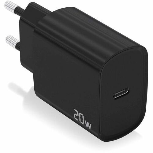 CHARGER USB-C PD3.0 1 PORT 1XUSB-C 20W BLACK