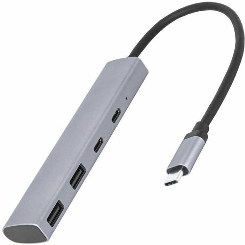 4XEM USB-C 4-port 10 Gbps USB-C and USB-A Data Hub - TAA - USB Type C - 1.25 GB/s - Keyboard, Mouse, Hard Drive, Smartphon