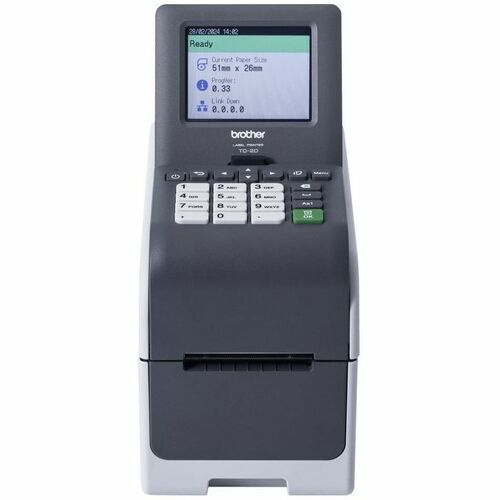 Brother TD-2320DSA300 Desktop, Retail, Healthcare, Warehouse Direct Thermal Printer - Monochrome - Desktop - Label Print -