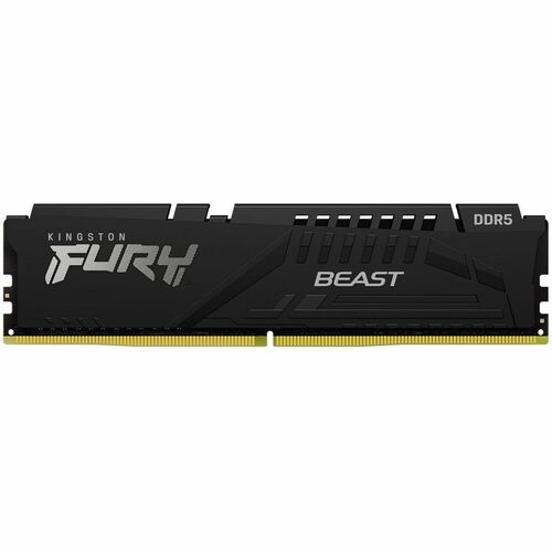 Kingston FURY Beast 16GB DDR5 SDRAM Memory Module - For Motherboard - 16 GB (1 x 16GB) - DDR5-6000/PC5-48000 DDR5 SDRAM - 