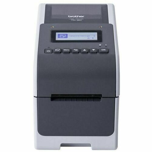Brother TD-2350D203 Desktop, Retail, Healthcare, Warehouse Direct Thermal Printer - Monochrome - Desktop - Label Print - F
