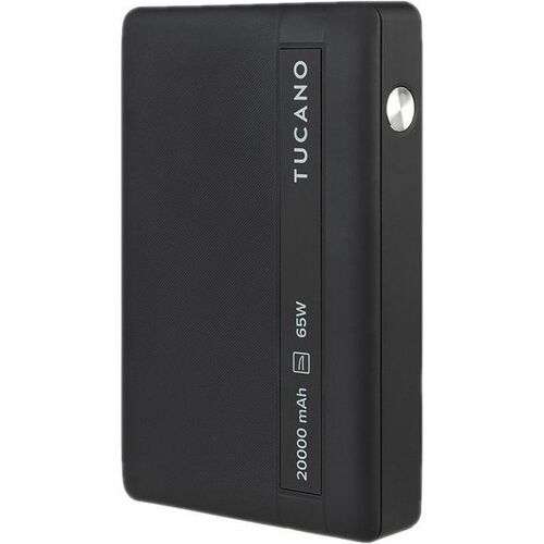 TUCANO Powerbank für Laptop 65W 20.000mAh, schwarz