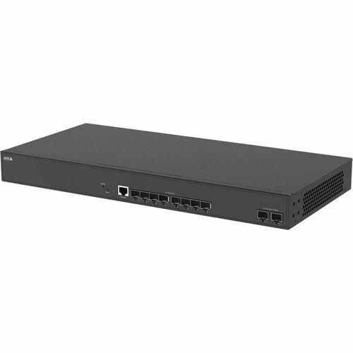 AXIS D8308 Manageable Ethernet Switch - 10 Gigabit Ethernet, 25 Gigabit Ethernet - 10GBase-SR/LR, 25GBase-LR/SR - Black - 