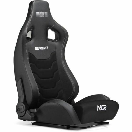 Next Level Racing ERS4 Elite Reclining Seat - Fédération Internationale de l'Automobile (FIA) - PU Leather, Suede