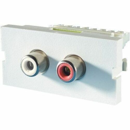 Ortronics - 2 x Socket(s) - Fog White