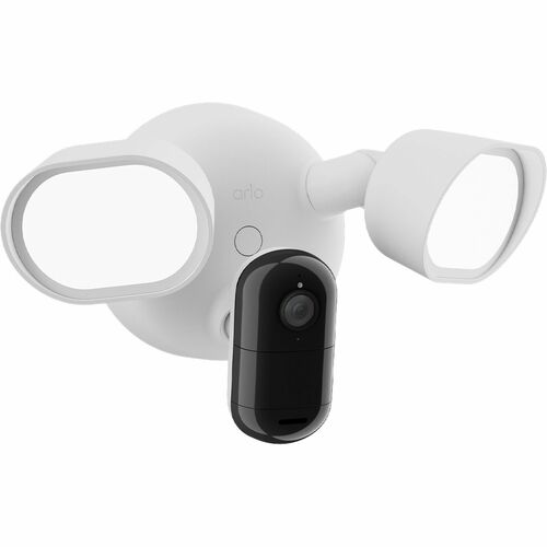 Arlo Outdoor 2K Network Camera - Colour - 1 - Floodlight - White - 8 m Colour Night Vision - 2560 x 1440 - CMOS - Wi-Fi - 