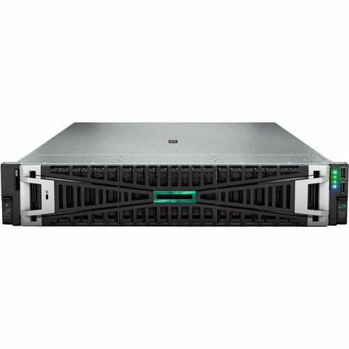 HPE ProLiant DL380 G11 2U Rack Server - 1 Xeon Silver 4410Y 2 GHz - 32 GB RAM - 8 TB HDD - (2 x 4TB) HDD Configuration - 1