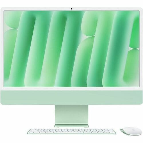 iMac 24in Retina 4.5K - Green - M4 (10C CPU / 10C GPU) - 16GB unified memory - 512GB SSD - Magic Mouse - Magic Keyboard wi