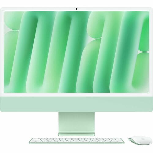 Apple iMac MWUE3CH/A 一体机 - Apple - 16 GB - 256 GB SSD - 61 cm (24") 4.5K - 台式机 - 绿 - Apple M4 芯片 - 4480 x 2520 - Apple 八核（