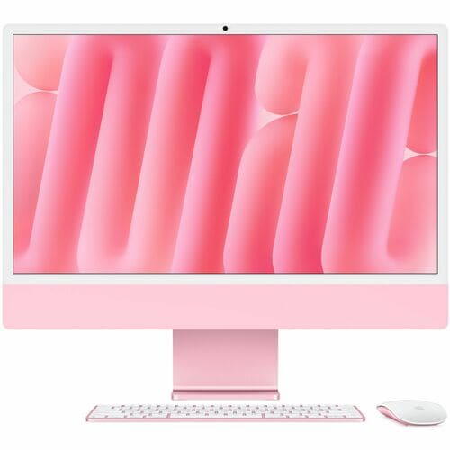 Apple iMac MWUG3CH/A 一体机 - Apple - 16 GB - 256 GB SSD - 61 cm (24") 4.5K - 台式机 - 粉 - Apple M4 芯片 - 4480 x 2520 - Apple 八核（