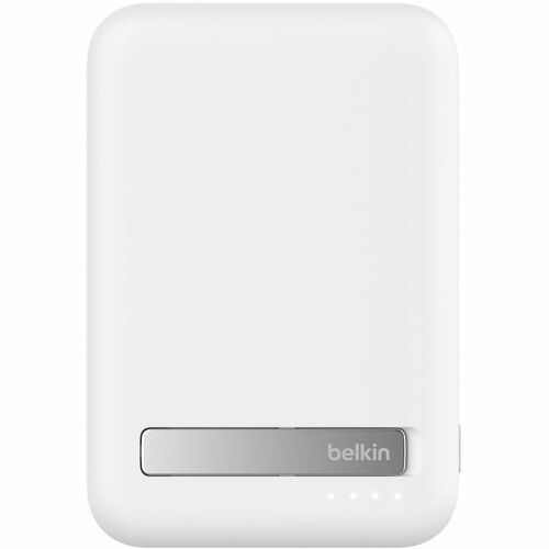 Belkin BoostCharge Pro Magnetic Power Bank with Qi2 15W 10K - For iPhone - 10000 mAh - 15 W - 2 x USB - White