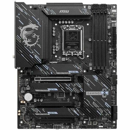MSI Z890 GAMING PLUS WIFI Gaming Desktop Motherboard - Intel Z890 Chipset - Socket LGA-1851 - ATX - Core Ultra Processor S