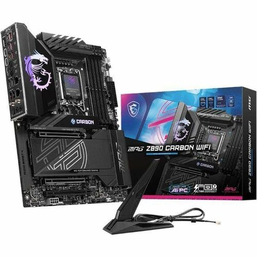 MSI MPG MPG Z890 CARBON WIFI Gaming Desktop Motherboard - Intel Z890 Chipset - Socket LGA-1851 - ATX - Core Ultra Processo