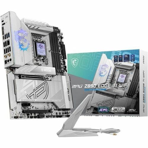MSI MPG Z890 EDGE TI WIFI Gaming Desktop Motherboard - Intel Z890 Chipset - Socket LGA-1851 - ATX - Core Ultra Processor S