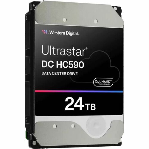 Western Digital Ultrastar Festplatte - 3,5" Intern - 24 TB - SAS (12Gb/s SAS) - Conventional Magnetic Recording (CMR) Meth