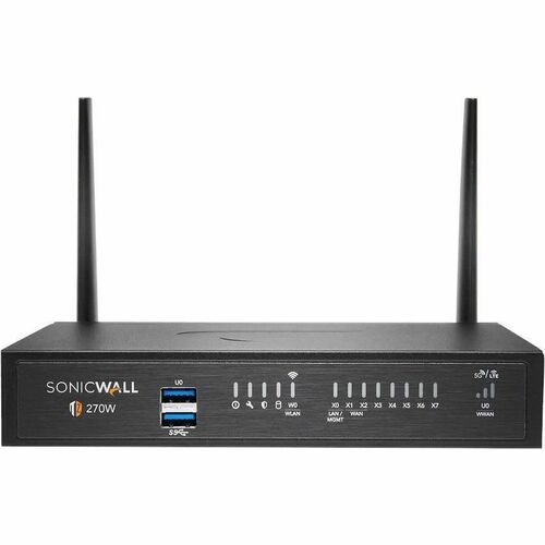 SONICWALL TZ270 WIRELESS-AC SECURE UPGRADE ADVANCED EDITION 3YR (INCLUDES 1YR CSE) - Intrusion Prevention - 8 Port - 1000B