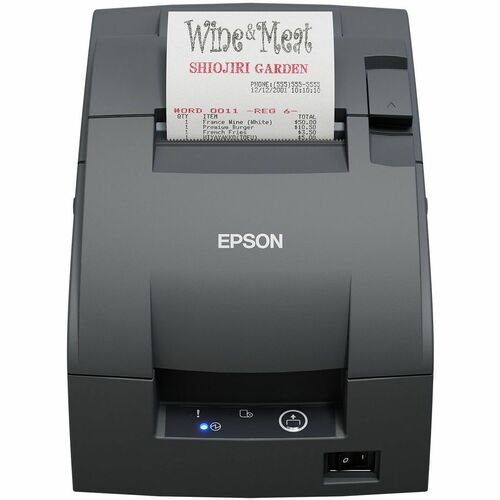 Epson Mobile POS Dot Matrix Printer - Receipt Print - USB - With Cutter - Dark Grey - 76 mm (2.99") Print Width - 223.52 m