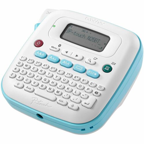 Brother P-touch PT-N25BT Electronic Label Maker - Thermal Transfer - 12 mm/s Mono - 3 Fonts - 3 Font Size - 7 Text Style -