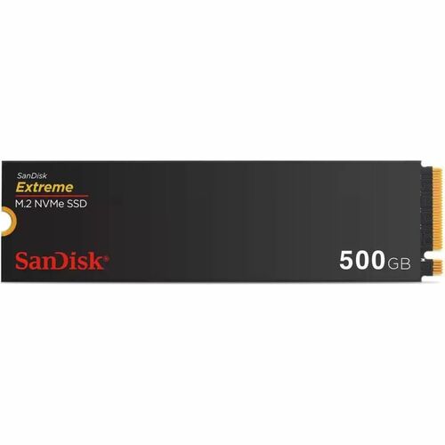 SanDisk Extreme SDSSDX3N-500G-G26 500 GB Solid State Drive - M.2 2280 Internal - PCI Express NVMe (PCI Express NVMe 4.0) -